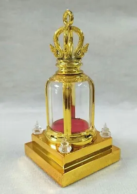 Bell Case Altar Worship Acrylic Plastic Casing Pagoda Phra Thai Buddha Amulet • $27.39