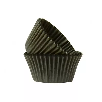 The Cake Decorating Co. Black Muffin Cases X 50 • £4.99