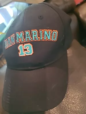 Vintage Dan Marino NFL Miami Dolphins Strap Back Hat • $14.99