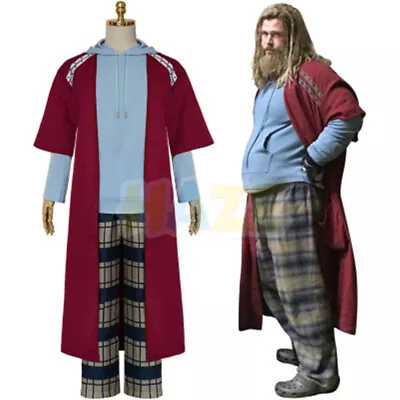 Avengers: Endgame Thor Cosplay Costume Christmas Suit Fat Outfit Halloween Adult • $136.88