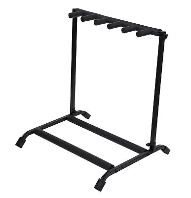 Rok-It Multi Guitar Stand Rack With Folding Design; Holds Up To 5 Electric Or... • $58.88