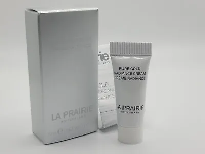 La Prairie Pure Gold Radiance Cream 5ml / .17 Oz Sample Travel Size New In Box  • $39.50