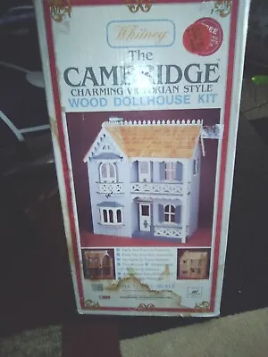 Vintage Whitney Cambridge Victorian Wood Dollhouse Kit (Read) • $50