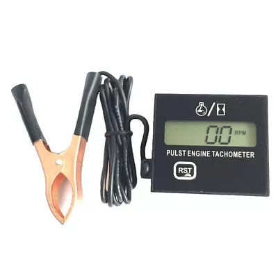 Digital Display Pulst High-Speed Meter Engine Lawn Mower Tachometer RPM Meter  • $17.83