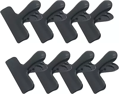 8 Pack Metal Chip Clips 3 Inch Wide Stainless Steel Heavy Duty Food Bag Clips  • $12.16