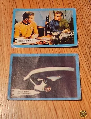 2 X A&BC Star Trek Cards 1971 No. 27 & 55. • £3.99