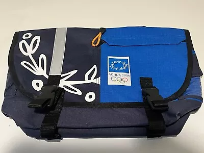 Olympic Games Athens 2004 Advertisign Shoulder Bag With Interior Separate Cases • $34.99