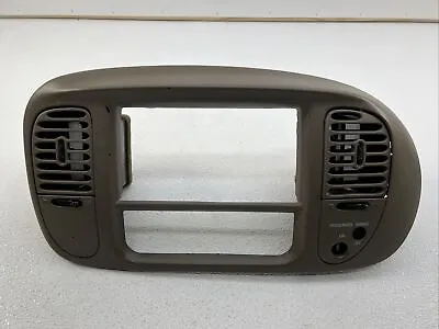 98-03 Ford F-150 F150 Radio Heater Air Vents Dashboard Trim Bezel OEM Tan • $49.99