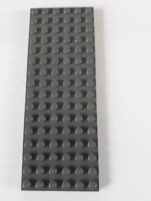 LEGO  Plate 6 X 16 Dark Bluish Grey/dark Stone Grey 70912 8147 60131 5887 2505  • $4.10