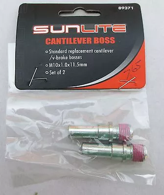 $7.10 • Buy Bicycle Cantilever/V-Brake Bosses Frame/Fork Standard Replacement Set Of 2