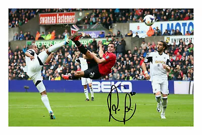 Robin Van Persie Poster With Autograph 45x32cm • $16.24