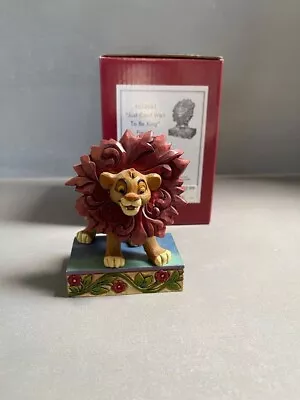 Jim Shore Disney Traditions Simba Just Can't Wait To Be King Figure • $38