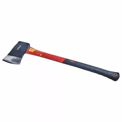 2.5lb 40oz Axe Fibreglass Handle Hammer Log Splitter Maul Steel Head A2970 • £13.99