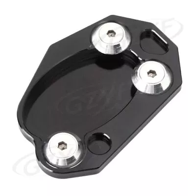 For Kawasaki Z1000 ZX10R ZX6R Z1000/SX Side Stand Kickstand Plate Pad Black Ab • £11.66