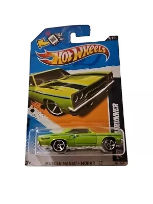 Hot Wheels 9/10 Muscle Mania Mopar '12 ‘70 Road Runner 1970 (green) 89/247 V5659 • $19.98