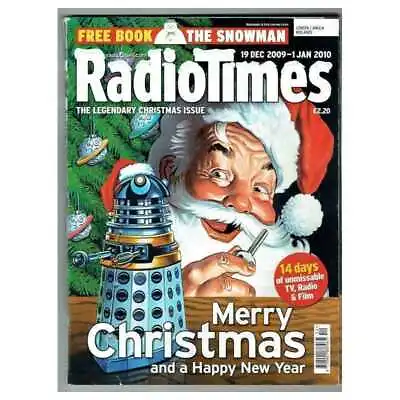 Radio Times Magazine 19 December 2009-1 January 2010 Mboxjh013 The Legendary Chr • £35.95