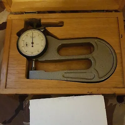 Vintage Mercer Engineers Gauge With Storage Case • £34.99