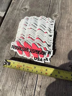 Vintage Progressive Suspension Sticker Quantity 1 • $3