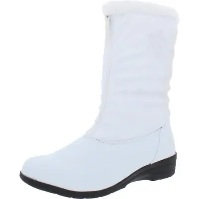 Totes Womens Nicole White Winter & Snow Boots Shoes 7 Medium (BM) BHFO 2515 • $9.99