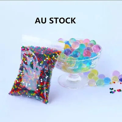 $4.99 • Buy 3500+ Orbeez Mixed Colours Crystal Water Plant Beads Bio Hydro Gel Ball 