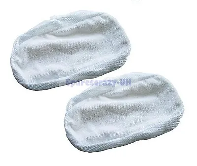  2 Microfibre Steam Mop Cloth Pads For Morphy Richards 9 In 1 Ant Calc 720502 • £5.99