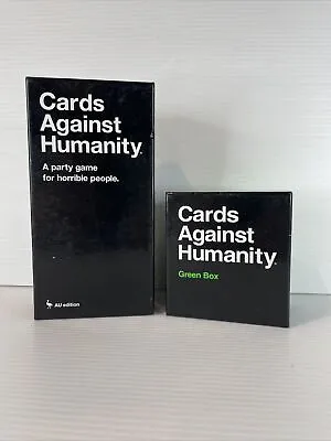 $39.97 • Buy Cards Against Humanity Australian Edition + Green Box Expansion*Free Postage