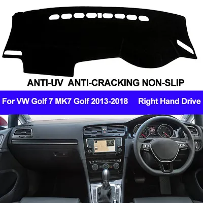 $18.68 • Buy For VW Golf 7 Golf7 MK7 2013 - 2018 Dash Mat Dashboard Cover Right Hand Drive 