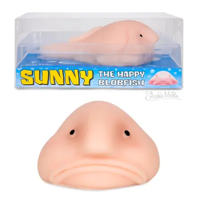 $11.99 • Buy SUNNY THE HAPPY BLOBFISH - Archie McPhee 5'' Novelty Toy