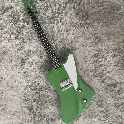 Custom Firebird Electric Guitar Green Mini Pickups Chrome Hardware Free Shipping • $249