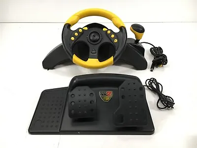 Mad Catz MC2 Gaming Racing Wheel And Pedals 6320 • $22.42