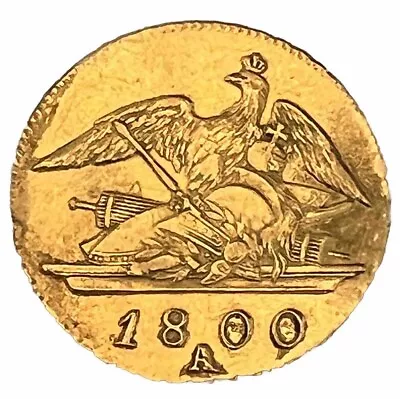 Coin Gold Prussia Friedrich Wilhelm III 2 Frederick D’Or 1800 A German States • $2195