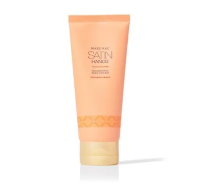 NIB Mary Kay Satin Hands Nourishing Shea Hand Cream ~ ORCHARD PEACH ~ WINTER 23 • $12