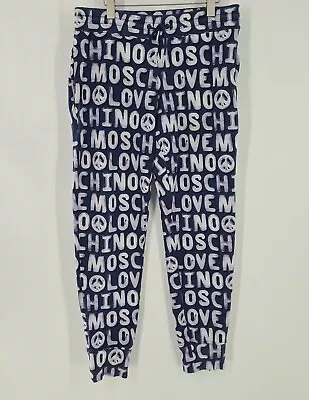 AUTHENTIC Love Moschino Logo Jogger Pants Sweatpants Men's Size XL • $87.39