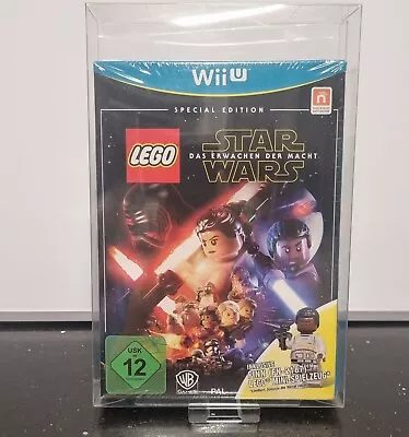 Lego Star Wars The Force Awakens With Lego Finn Wii U New Sealed PAL Limited Ed • $148.45