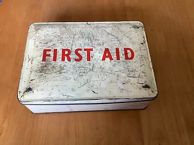 Vintage First Aid Tin • £6