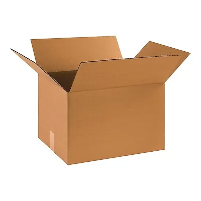 25 PK! Cardboard Boxes 18 X 18 X 10  ECT-32 Brown Shipping/Moving Boxes • $79.95
