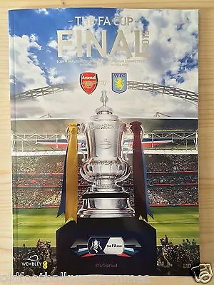 2015 Fa Cup Final Official Programme *aston Villa V Arsenal* (30/05/2015)  • £16.99