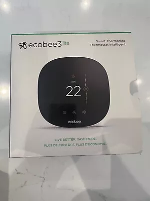 Ecobee3 Lite Smart Thermostat - Black (EB-STATE3LT-02) • $72.70