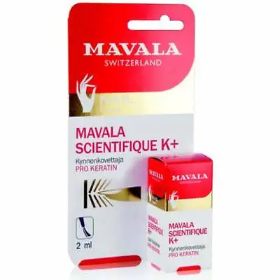 MAVALA Scientifique K+ Nail Hardener / Strengthener 2ml **FREE POSTAGE** • £8.95