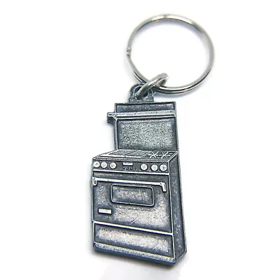 Vintage Jenn-Air Promo Stove Oven Shaped Keyring Keychain • $14.95