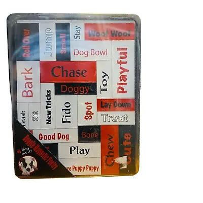 The Philadelphia Group Doggie Magnetic Poetry 1 Sheet Magnet Words CUTE • $3.99