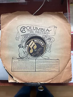 Columbia Record 'Double Disc' Antique Record From 1900 Still In Jacket • $15