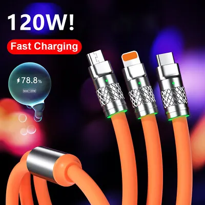 USB Type C Data Cable 5A Fast Charging USB-A To USB-C Charger Lot Cord For Phone • $0.99