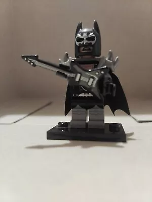 The LEGO Batman Movie Minifigure Series 1 #2 Glam Metal Batman (71017) • $3