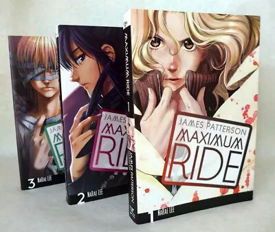 3 Maximum Ride Series Manga Paperbacks James Patterson/Narae Lee #1-3 • $12.99