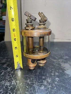 Antique Wilkinson Dual Feed Oiler Hit Miss Steam Engine Marine  • $375