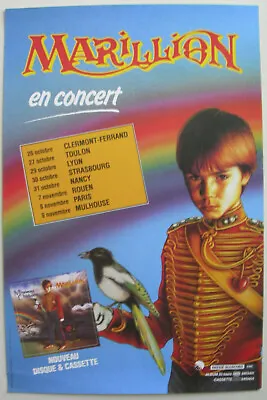 Marillion French Promo Tour Poster 1985 Misplaced Childhood • $89.95