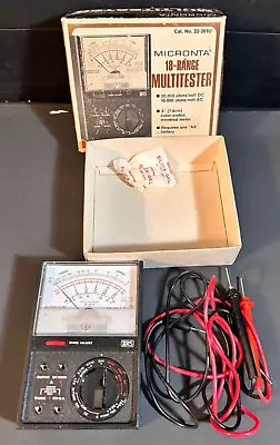 Vintage Radio Shack Micronta 18-Range Multitester • $32