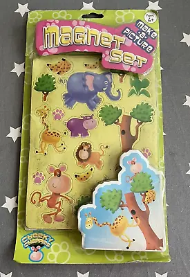 Brand New Make A Picture Magnet Play Set Jungle Animals Theme By Cheeky Chappies • £3.99