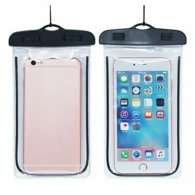 Swimming Waterproof Underwater Case Cover Dry Bag Pouch Lanyard For Mobile Phone • £3.99